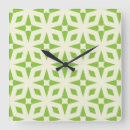 Recherche de geometric horloges Contemporain