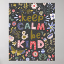 Suche nach be kind poster Blume