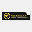 Recherche de adam voiture autocollants Président