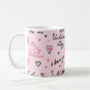 Recherche de saint valentin tasses Abstrait