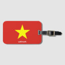 Recherche de vietnam bagages étiquettes Drapeau