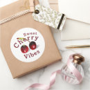 Recherche de motif de cerise autocollants Cerises