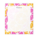 Recherche de fruit blocsnotes Orange