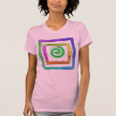 Recherche de carres abstraits tshirts Coloré