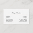 Recherche de assistants cartes visite Monogramme