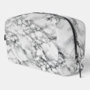 Recherche de marbre cosmétiques pochettes Blanc