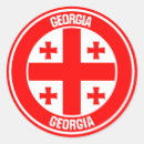 Recherche de drapeau géorgie autocollants Travel