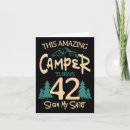 Suche nach 42 geburtstag karten Camping