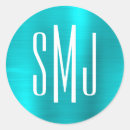 Recherche de turquoise mariage autocollants Minimaliste