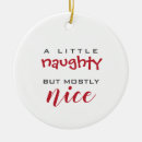 Recherche de naughty santa ornements List