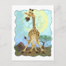 Recherche de tête de girafe cartes postales Grand