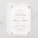 Recherche de 50 ans mariage anniversaire invitations Calligraphie de script