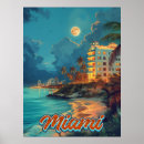 Suche nach vintages miami poster Reise