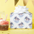 Recherche de palmier papier cadeau Aquarelle