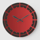 Recherche de faites vos propres horloges Rouge