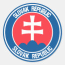 Recherche de drapeau slovaque autocollants Drapeaux du monde