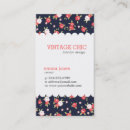 Suche nach vintage floral visitenkarten Blume