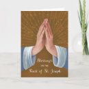 Recherche de st joseph vœux cartes Religieux