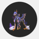 Recherche de chat vampire autocollants Violet