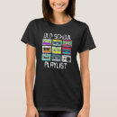 Recherche de cassette tape tshirts Musique