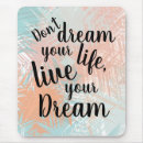 Recherche de messages positifs tapis souris Inspirant