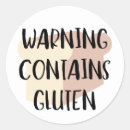 Suche nach gluten aufkleber Warnung