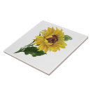 Recherche de tournesols carreaux Tournesol jaune