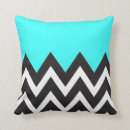 Recherche de coussin noir et blanc bleu coussins Chevron