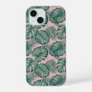 Recherche de feuille de monstera iphone coques Hawaï