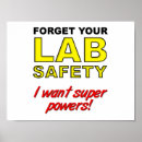 Recherche de lab” posters Safety