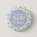 Recherche de bébé vintage badges Bébé en fleurs