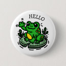 Suche nach grüner frosch buttons Lilienpolster