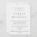 Suche nach luxury wedding einladungen Schwarz weiß