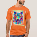 Recherche de tête tigre tshirts Portrait de tigre