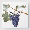 Suche nach weintrauben wanduhren Weinberg