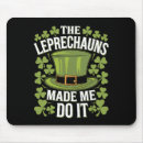 Suche nach irischer klee mousepads Glücklich