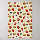 Suche nach fast food poster Hamburger