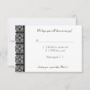 Recherche de dentelle noire invitations Célébration