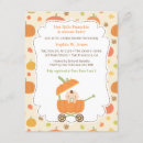 Recherche de chariot de citrouille invitations Chute