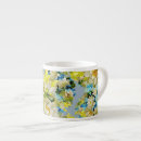 Recherche de fleurs jaunes tasses Vintage