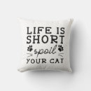 Recherche de votre chat est coussins Drôle