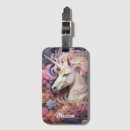 Recherche de licorne bagages étiquettes Mignon