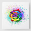 Recherche de éclaboussure de peinture horloges Fleur