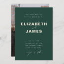 Recherche de emerald green mariage invitations Moderne