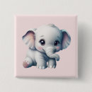 Recherche de éléphant badges Adorable