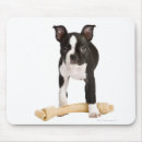 Suche nach hund und knochen mousepads In voller länge