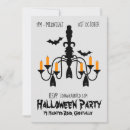 Recherche de chandelier halloween invitations Gothique