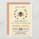 Recherche de abeille bébé invitations Révélation du genre abeille
