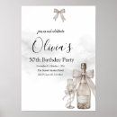 Suche nach eleganter 50 geburtstag poster Schwarz