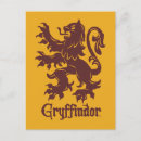 Recherche de gryffindor cartes postales Lion
